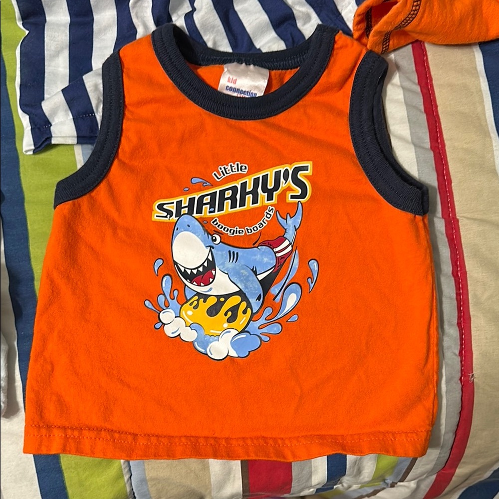 Orange Tank Top